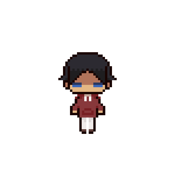 Mystery character sprite